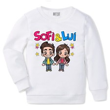 Felpa bianca Girocollo Me