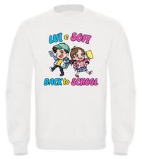 Felpa girocollo bambina/o Sofi